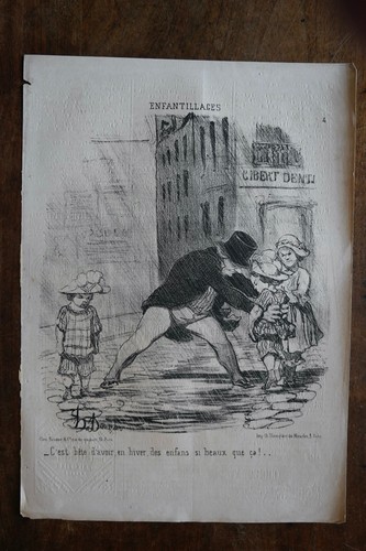 Daumier lithographie - daumier,,