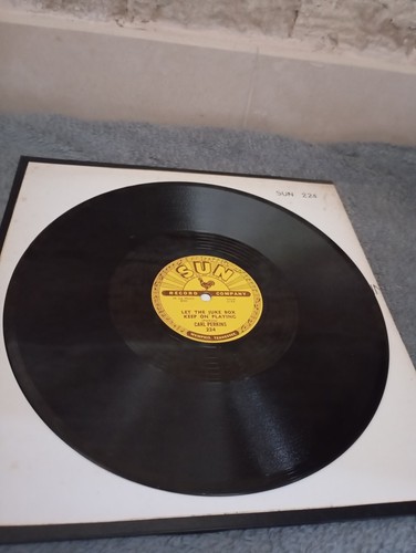 Carl perkins sun 224 - 78rpm, let