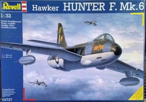 Maquette hawker hunter mk - maquette, mk.6