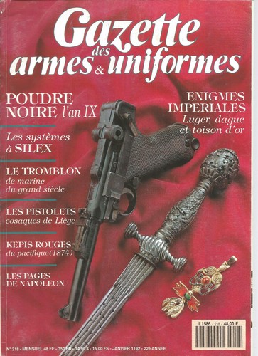 Gazette des weapons - gazette,