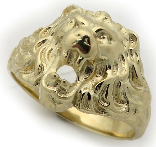 Bague homme véritable 585 - bague, or