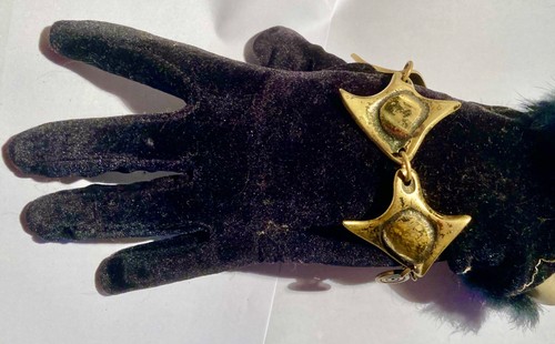 Bracelet bronze décor - bracelet,