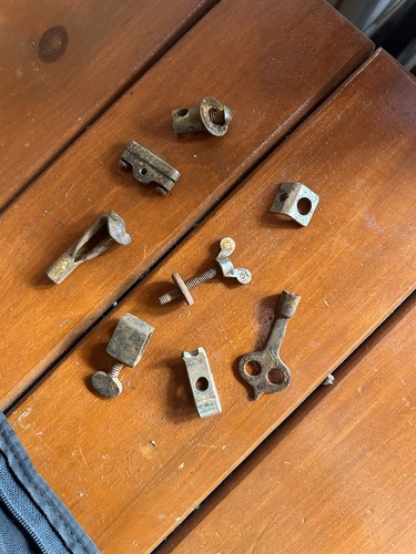 Small lot antique drum - of,