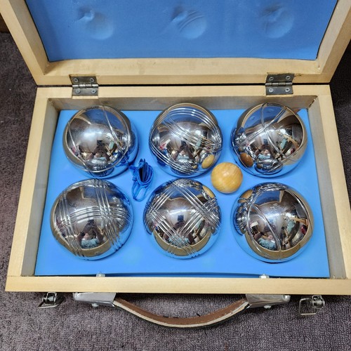 Vintage petanque boules set - vintage,