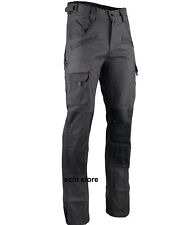 LMA Pantalon de Travail argile NOIR Taille 48 Réf 1261 Renforcé avec Poche /EBUC