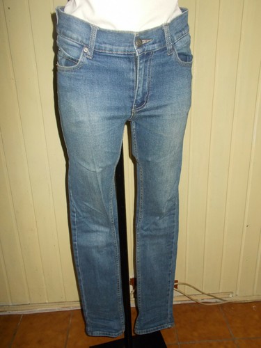 Pantalon jean taille haute