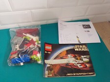 Lego incomplet Star wars 7143 jedi starfighter obi wan kenobi ancien