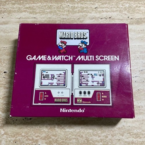 Nintendo game watch mario - nintendo,