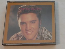 Elvis Presley The Top Ten Hits Commemorative Issue 2 Disc With Booklet Used