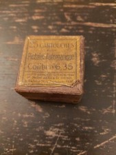 Boîte Vide Munitions 6,35 Société Française Des Munitions