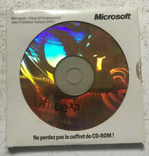 CD Microsoft WINDOWS Office XP Pro avec Publisher Vers 2002 Avec Licence