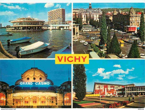 Carte postale vichy - -,