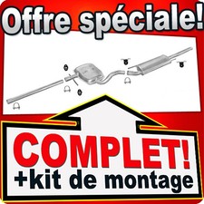 Ligne pot d'échappement pour