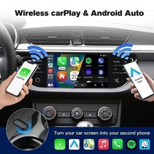 REEIIO Clé USB CarPlay Android Auto 2 en 1 filaire vers sans fil