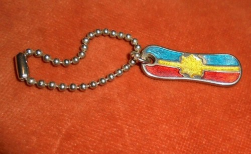 Porte clés key - key, émaillé