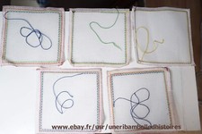 lot de 5 toiles de canevas