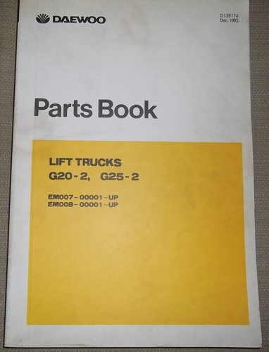 Daewoo g20 g25 - daewoo, chariot