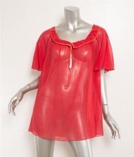 MARC JACOBS Red Babydoll Scoop