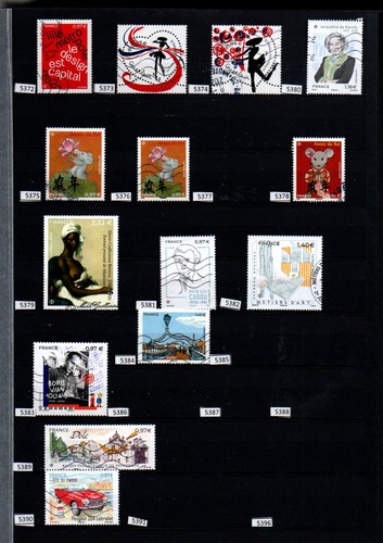 Timbres oblitérés - oblitérés, à