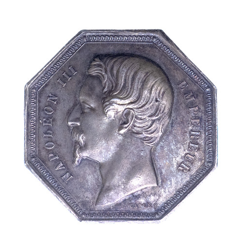 Napoléon iii jeton - iii-jeton, bourse
