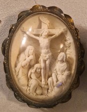 Ancien Reliquaire Platre XIX