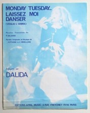 Partition vintage sheet music