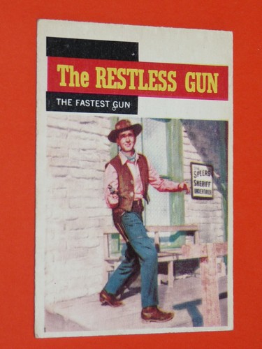 Gum card 1959 western - gum,