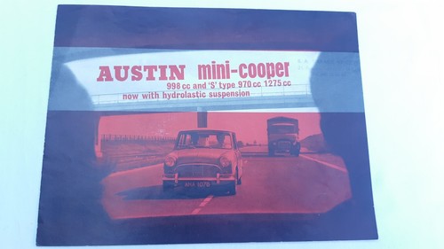 1966 brochure austin mini - 1966,