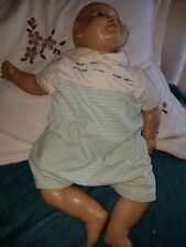 Syndee,s crafts llc 1999.doll baby 50 cm réal 