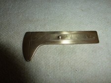 PIED A COULISSE EN LAITON 80 MM NEUF