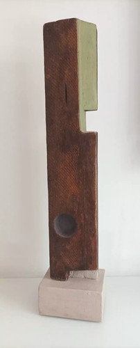 Sculpture bois minimaliste