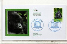 GORILLE D AFRIQUE    FRANCE 2008   ENVELOPPE  COVER 1er JOUR FDC 255