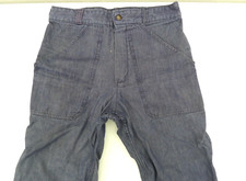 Pantalon de travail en toile bleu Marine nationale T. 38