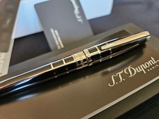 Stylo Bille DUPONT Olympio Large Crocodile ULTRA RARE PVP:790€ (Cartier,Dunhill