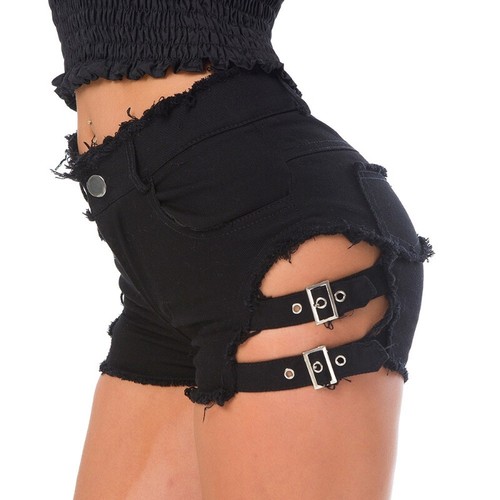 Femme déchiré jeans - femme, short