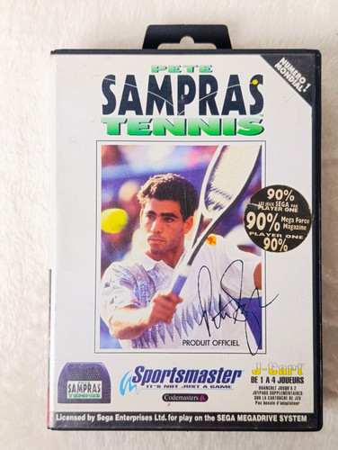 Pete sampras tennis mega drive - tennis,