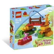 Lego Duplo Disney Winnie l'ourson 5946 Tigrou et Porcinet à la pêche complet