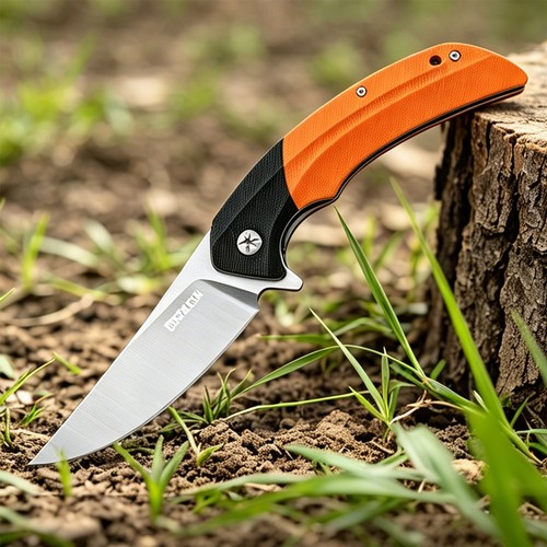 8crpocket knife with clip - 8crpocket, g10