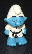 figurine schtroumpf judo