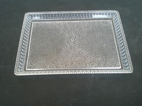 Plateau verre cristal decor - plateau,