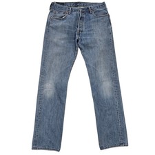 Jean droit bleu clair pour