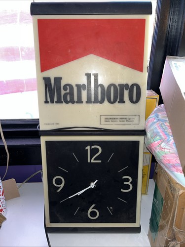 Vtg marlboro lighted wall - marlboro,