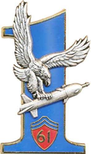 Régiment d artillerie - 61°, d’artillerie