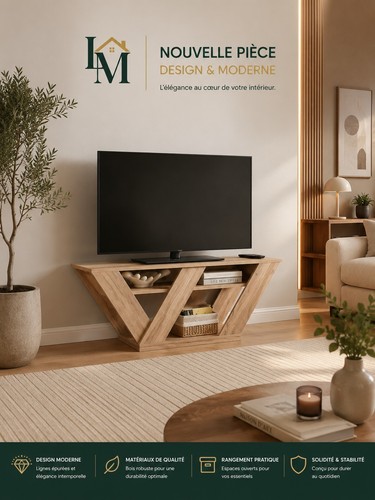 Meuble design moderne - meuble, bois