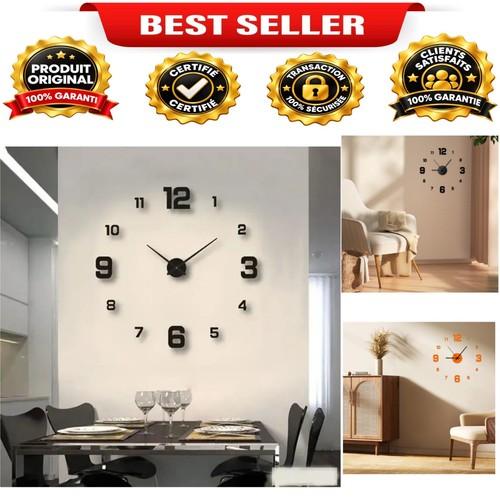 Horloge murale silencieuse - horloge,
