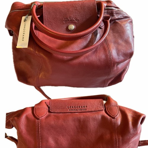 Longchamp pliage cuir - le,