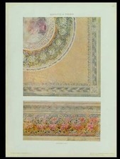DECOR ART NOUVEAU, PLAFOND