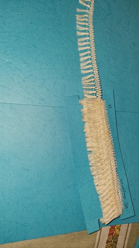 Ruban franges ancien - ruban-franges, /