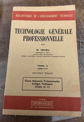 Technologie generale - technologie,