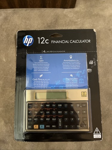 12c financial calculator - hp,